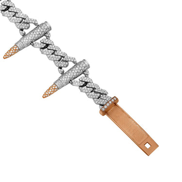 Diamond Artillery Cuban Chain 38.67 Ctw